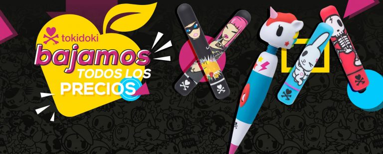 Vibradores estimuladores de silicona TOKIDOKI