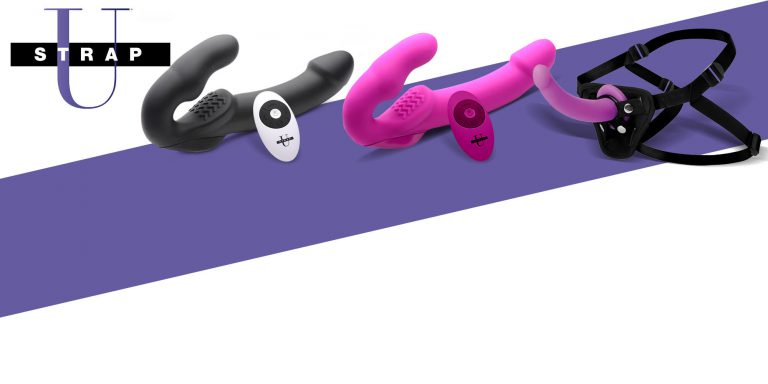 strap doble consolador vibrador