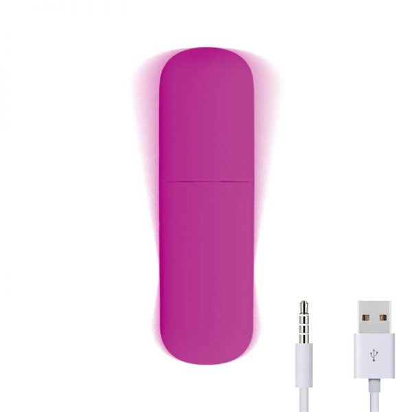 4Fun Bala Vibrador y 4 Fundas USB Impermeable Silicona de calidad y barato