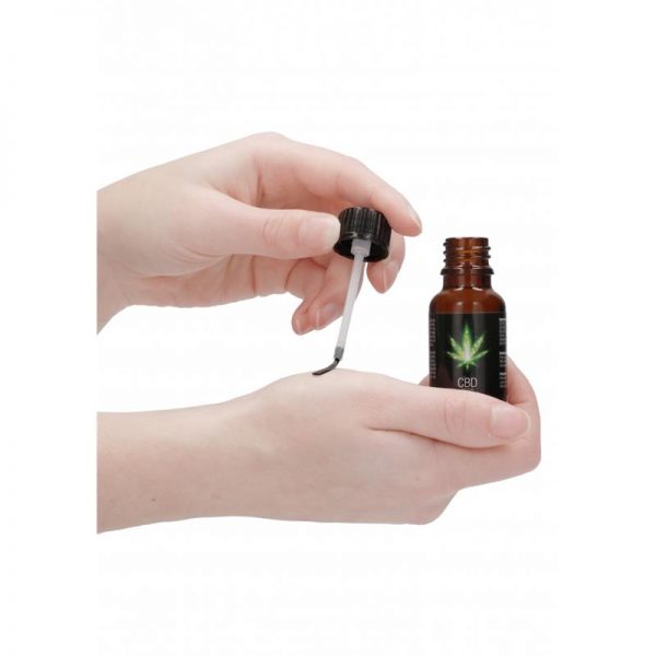 Aceite de Masaje CBD 20 ml fabricado por PHARMQUESTS