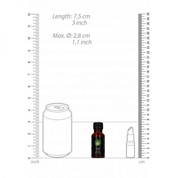 Aceite de Masaje CBD 20 ml de la tienda erótica web www.tiendaeroticaweb.es