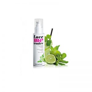 Aceite de Masaje Efecto Calor Love Me Tender Aroma a Mojito diseñado por la marca LOVE TO LOVE