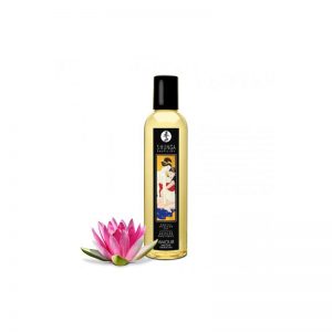 Aceite de Masaje Erótico Loto Dulce diseñado por la marca SHUNGA