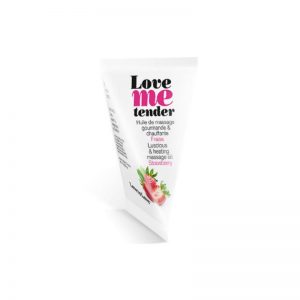 Aceite de Masaje Love Me Tender Aroma a Fresa 10ml diseñado por la marca LOVE TO LOVE