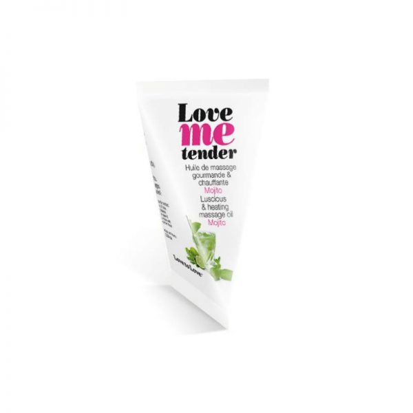 Aceite de Masaje Love Me Tender Aroma a Mojito 10 ml diseñado por la marca LOVE TO LOVE