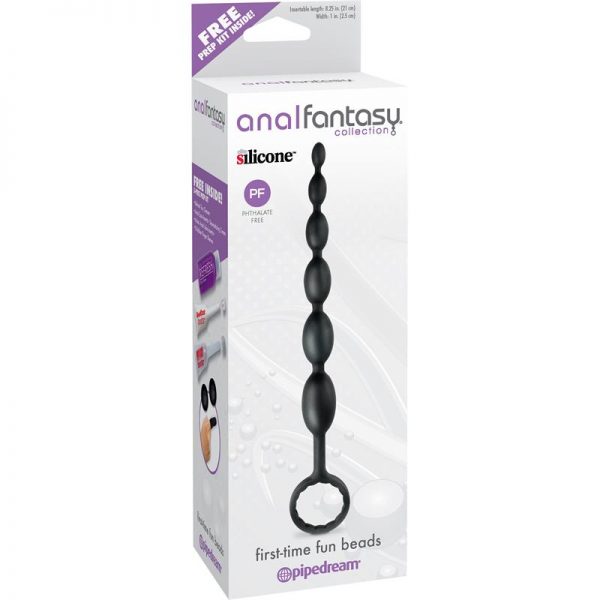 Anal Fantasy Collection Bolas Anales Primera Vez - Color Negro barato