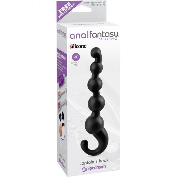 Anal Fantasy Collection Capitán Garfio - Color Negro fabricante ANAL FANTASY COLLECT.