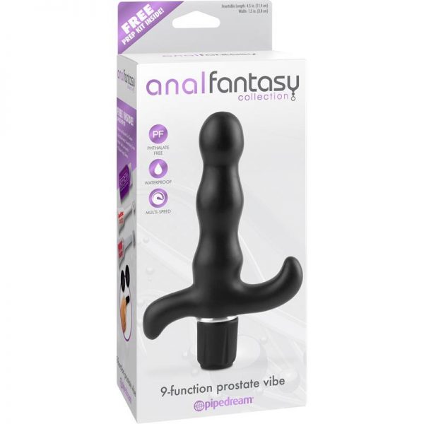 Anal Fantasy Collection Estimulador Próstata 9 Funciones - Negro barato