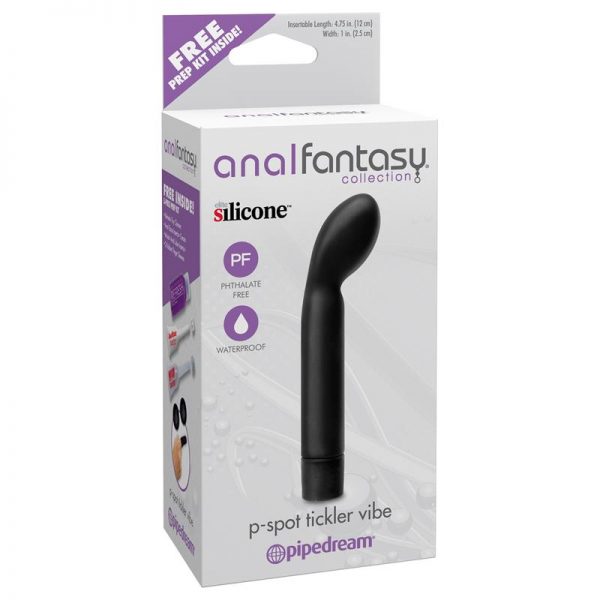 Anal Fantasy Collection P-Spot Tickler Vibe - Color Negro fabricante ANAL FANTASY COLLECT.