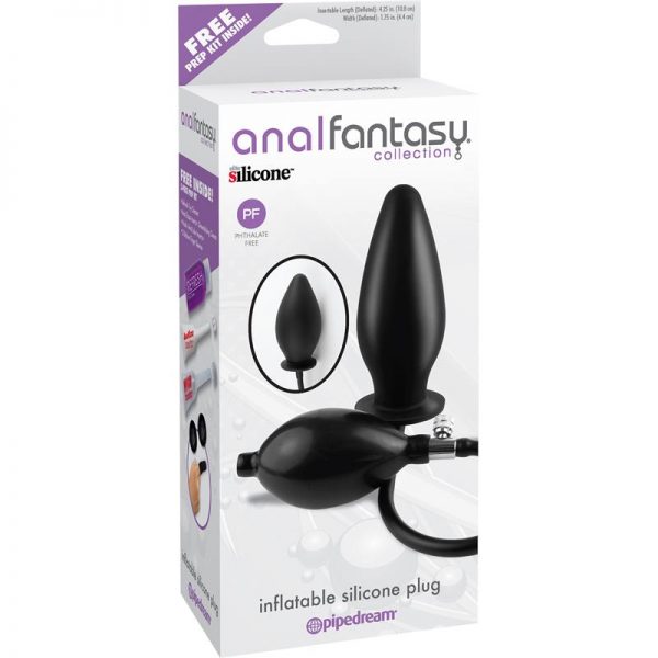 Anal Fantasy Collection Plug Inflable - Color Negro barato