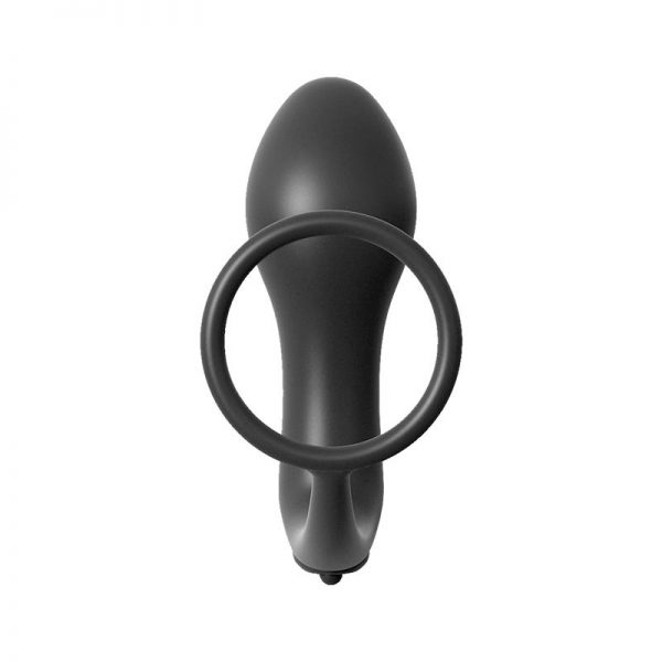 Anal Fantasy Collection Plug Vibrador con Anillo Pene - Color Negro barato