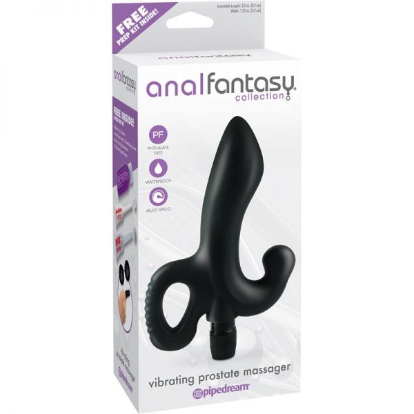 Anal Fantasy Collection  Vibrador Masajeador de Próstata - Color Negro barato