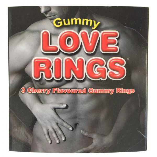 Anillo para el Pene de Gominola Sabor Cereza de la tienda erótica web www.tiendaeroticaweb.es