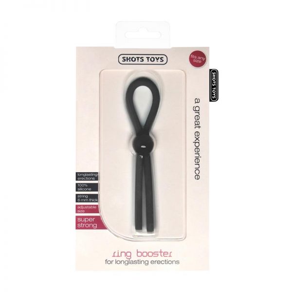 comprar Anillo para el Pene Ring Booster Negro barato y de calidad