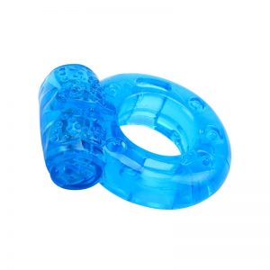 Anillo para el Pene y Vibracion 1.8 cm Azul diseñado por la marca CHISA