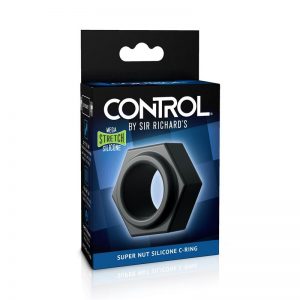 Anillo Pene o Testículos Control Super Nut Silicona diseñado por la marca SIR RICHARDS
