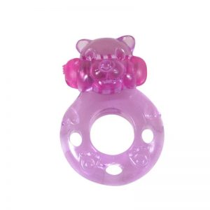 Anillo Vibrador Bear Rosa diseñado por la marca ALIVE