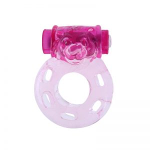 Anillo Vibrador Color Oso Rosa marca BAILE