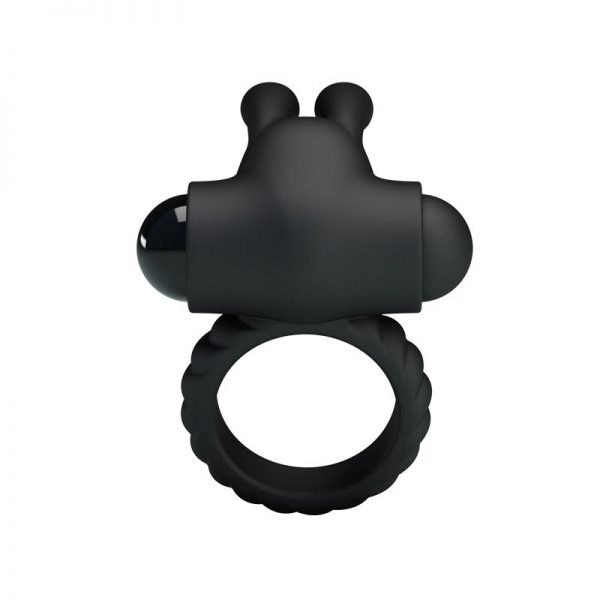 Anillo Vibrador Eudora Color Negro de la tienda erótica web www.tiendaeroticaweb.es