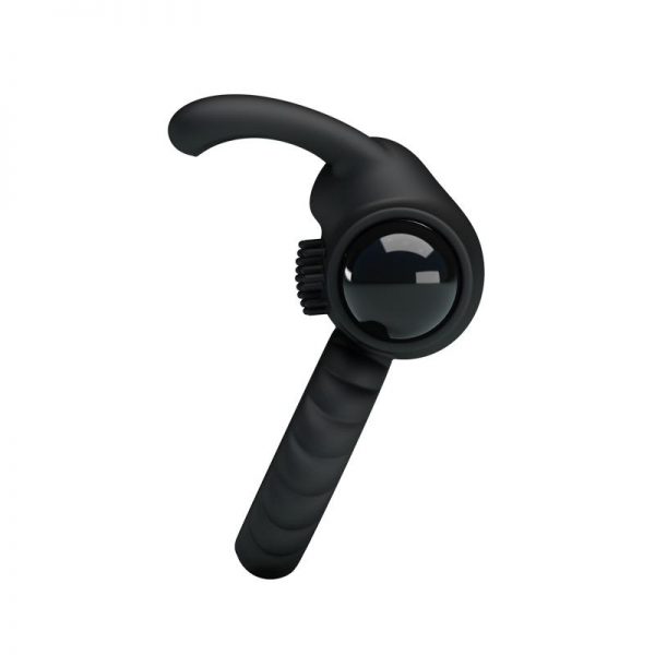Anillo Vibrador Eudora Color Negro fabricado por PRETTYLOVE