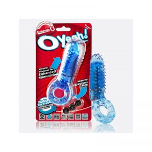 Anillo Vibrador O Yeah Vertical Azul de la marca SCREAMINGO