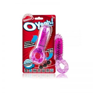 Anillo Vibrador O Yeah Vertical Púrpura de la marca SCREAMINGO