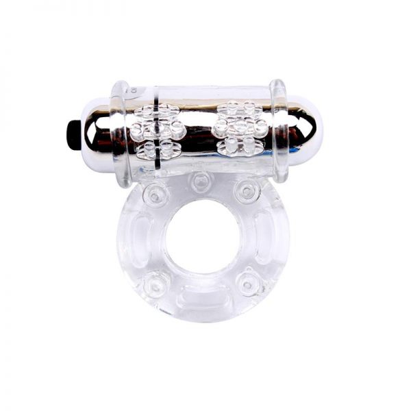 Anillo Vibrador para el Pene  Bull Ring Transparente diseñado por la marca CHISA