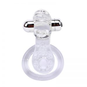 Anillo Vibrador para el Pene The Tongue Transparente diseñado por la marca CHISA