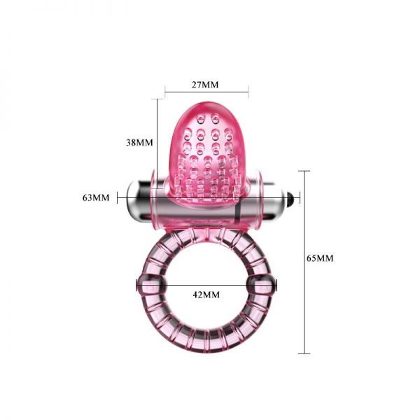 Anillo Vibrador Sweet Rosa barato