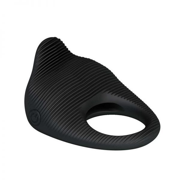 Anillo Vibrador Thimble Negro de la tienda erótica web www.tiendaeroticaweb.es