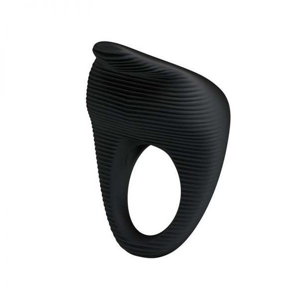 Anillo Vibrador Thimble Negro diseñado por la marca PRETTYLOVE