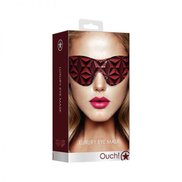 Antifaz Ajustable Burgundy de la tienda erótica web www.tiendaeroticaweb.es