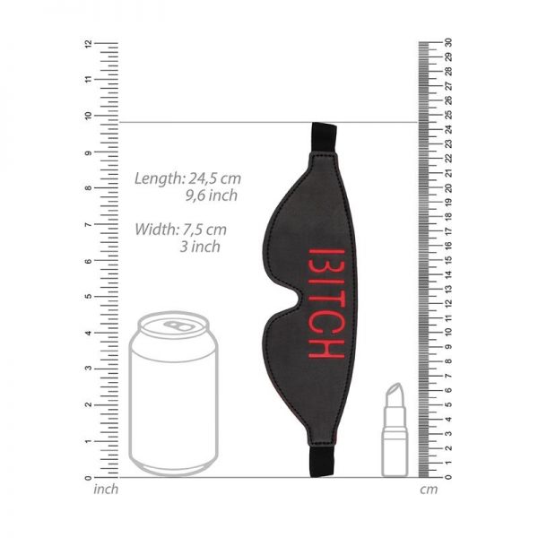 comprar Antifaz Bitch Negro en sex shop online