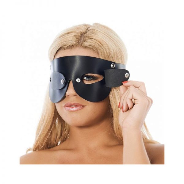 Antifaz con Anteojeras Desmontables Cuero Ajustable barato