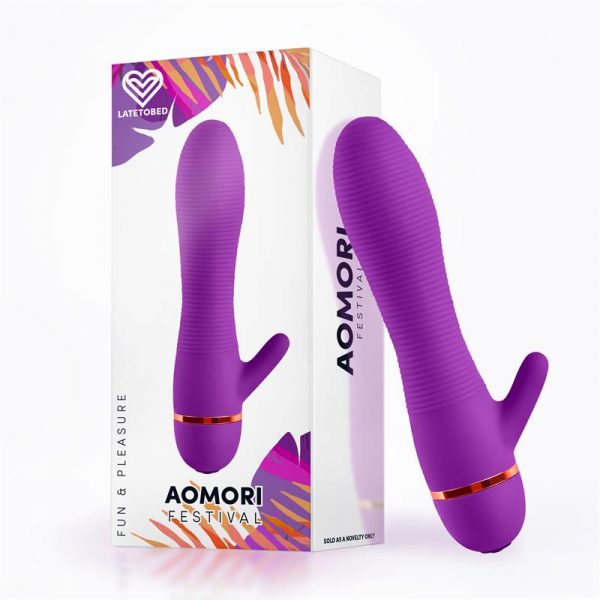 Aomori Vibrador Silicona Púrpura de la marca FESTIVAL