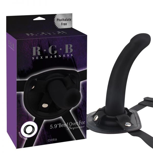Arnés con Dildo Bend Over para Principiantes Silicona de la tienda erótica web www.tiendaeroticaweb.es