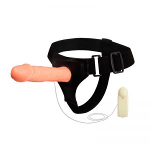 Arnés con Dildo Hueco Jessica 18 cm marca BAILE