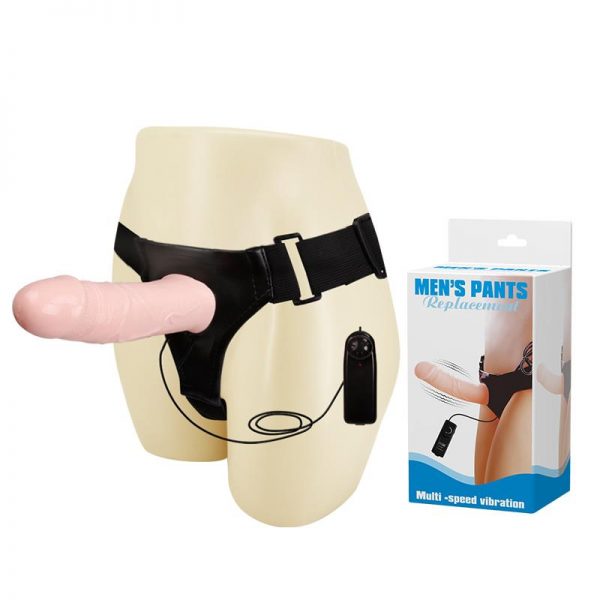 Arnés con Dildo Hueco Mens Pants Vibrador fabricante BAILE