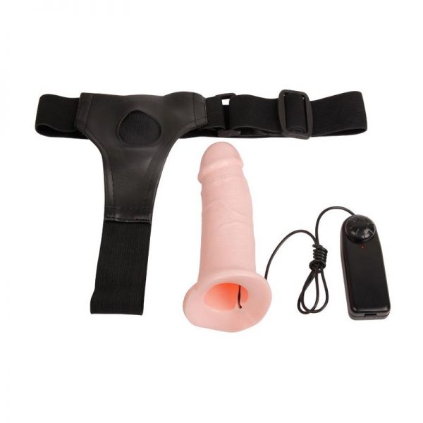 Arnés con Dildo Hueco Mens Pants Vibrador en www.tiendaeroticaweb.es