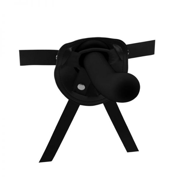 comprar Arnés con Dildo Raw Recruit Talla L Negro barato y de calidad