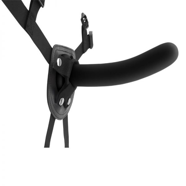 Arnés con Dildo Raw Recruit Talla L Negro fabricado por CHISA