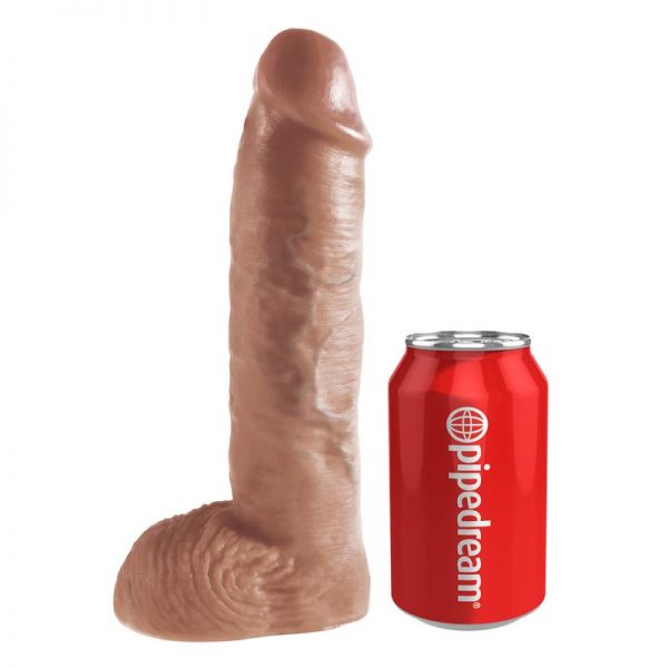 Arnés con Tirantes y Dildo Hueco 10 Bronceado barato