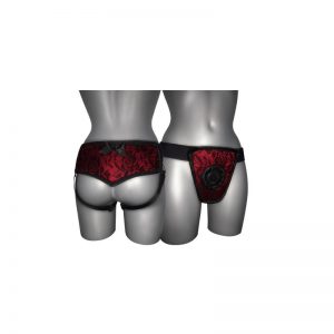 Arnés de Luxe Con Espalda Rojo S - XL diseñado por la marca JOYDIVISION