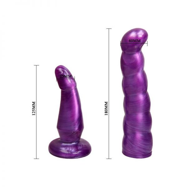 comprar Arnés Doble Penetración Color Púrpura