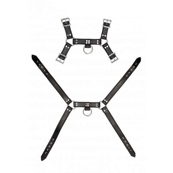 Arnés para Pecho Masculino de Cuero Negro de la marca OUCH!