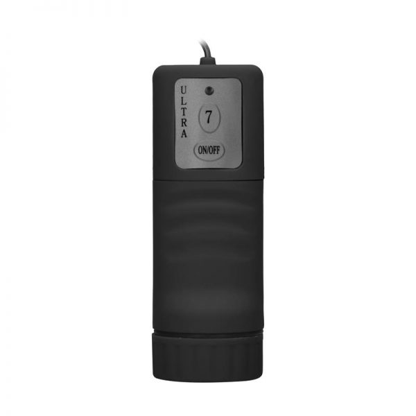 Arnés sin Tirantes con Vibracion Negro de la tienda erótica web www.tiendaeroticaweb.es