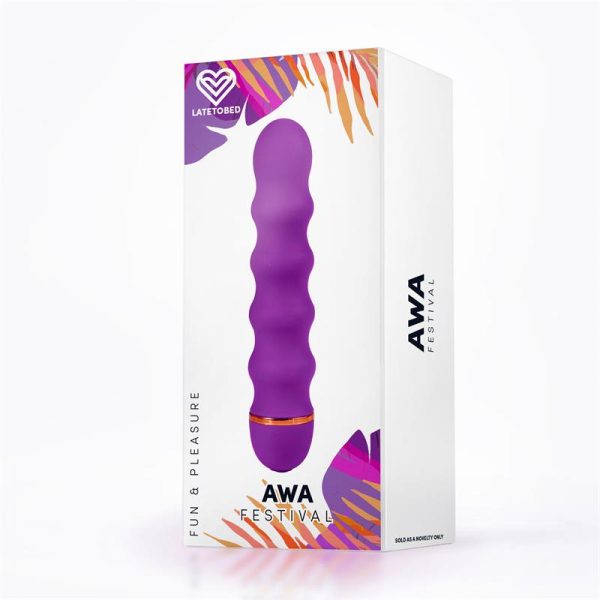 comprar Awa Vibrador Silicona Púrpura en sex shop online