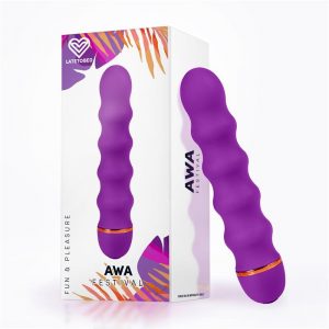 Awa Vibrador Silicona Púrpura de la marca FESTIVAL
