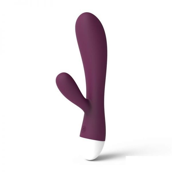 comprar Bacall Vibrador Silicona Doble Motor USB Púrpura barato y de calidad