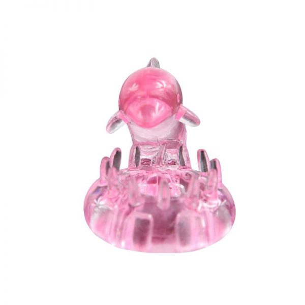 Baile Anillo Vibrador Love Dolphig Ring Rosa barato